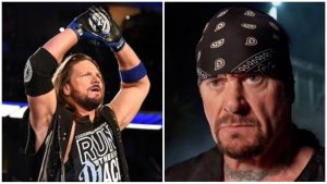 WWE Intercontinental Champion AJ Styles interested in giving The Undertaker a title shot! - THE SPORTS ROOM