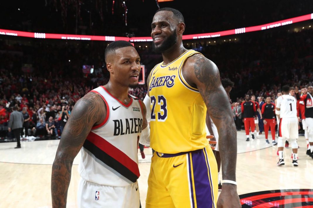 Damian-Lillard-and-LeBron-James-1-1