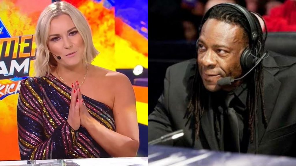 Renee Young Booker T