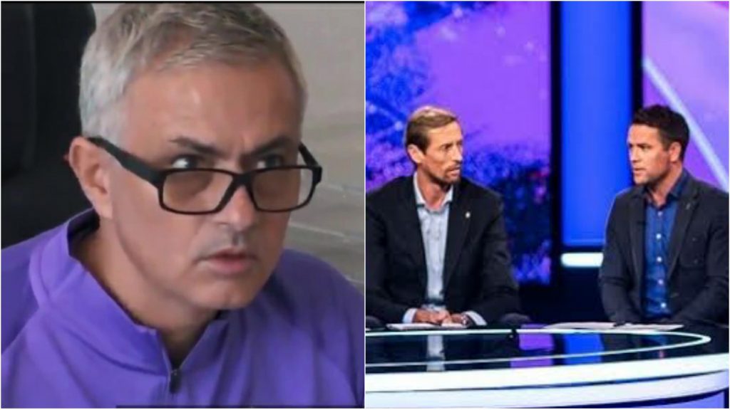 'F*** off': Watch Jose Mourinho's hilarious reaction after watching TV pundits in new Spurs doc - THE SPORTS ROOM