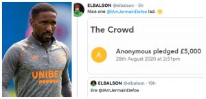 Yours Anonymously: Jermain Defoe behind the mysterious £5,000 donation to Wigan Athletic? 2 Defoe