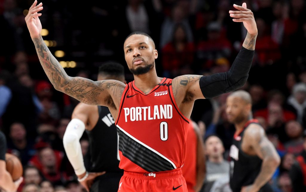 Lillard and his men move to the NBA play-in series vs the Grizzlies.