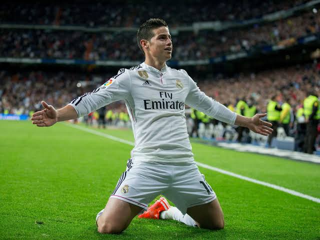 Real Madrid star James Rodríguez closing in on a move to Everton - THE SPORTS ROOM