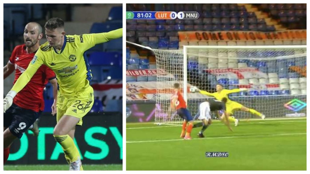 Dean Henderson produces a brilliant reflex save to deny Luton Town late equalizer 3 Henderson
