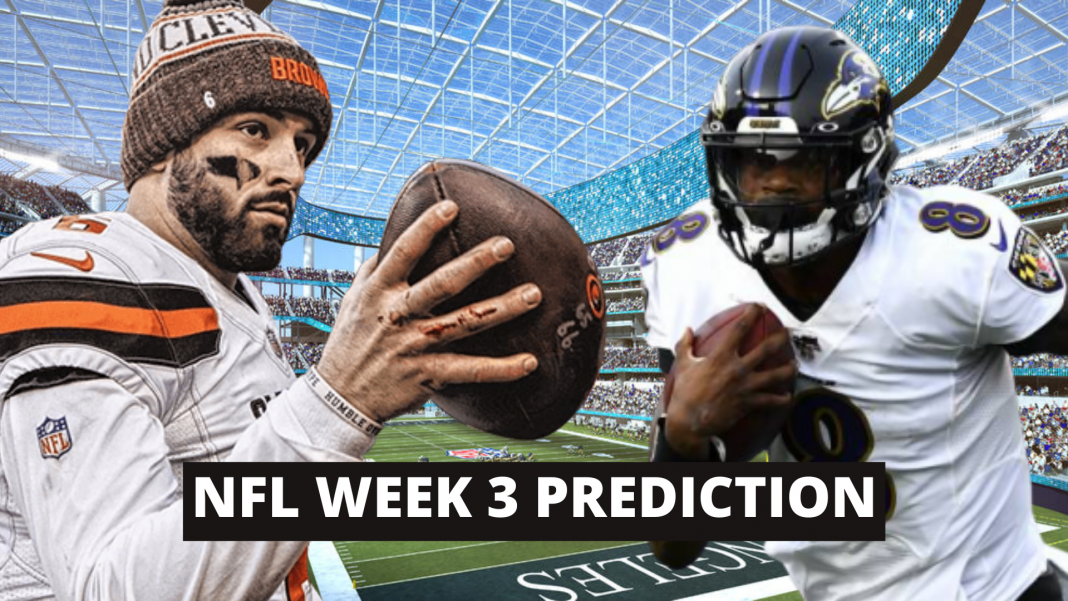 NFL WEEK 3 PREDICTION