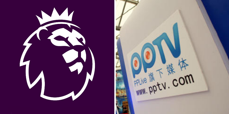 Premier League terminates contract with Chinese broadcasters PPTV 2 Premier League