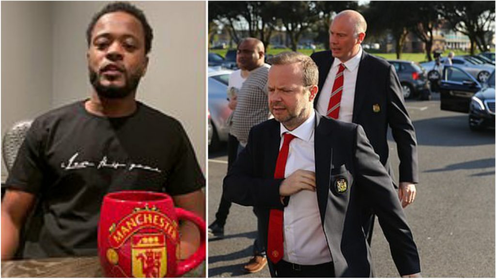 Patrice Evra makes a scathing statement about the club's higher authorities - THE SPORTS ROOM