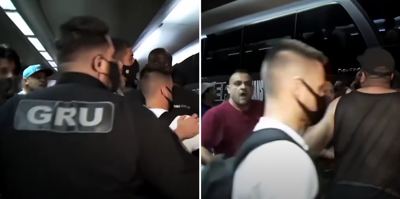 Frenzy Fans: Cops escort Corinthians players to team bus away from angry supporters after Fluminense loss - THE SPORTS ROOM