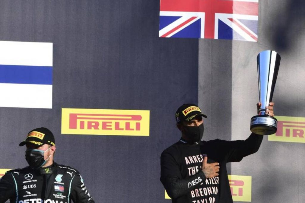 Lewis Hamilton to be investigated by FIA for wearing Breonna Taylor T-shirt at Tuscan GP 4 Hamilton