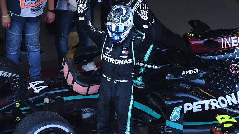 F1: Valteri Bottas closes gap on teammate Lewis Hamilton by winning the Russian GP in Sochi 3 Bottas