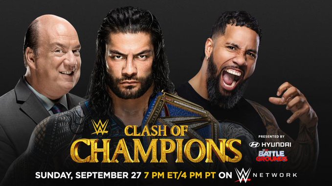 Cousin vs Cousin match set for Clash Of Champions for the Universal title - THE SPORTS ROOM