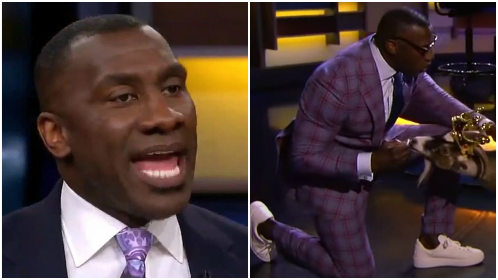 Jordan or LeBron, who is the G.O.A.T? Shannon Sharpe brings an actual goat to reveal his answer! - THE SPORTS ROOM