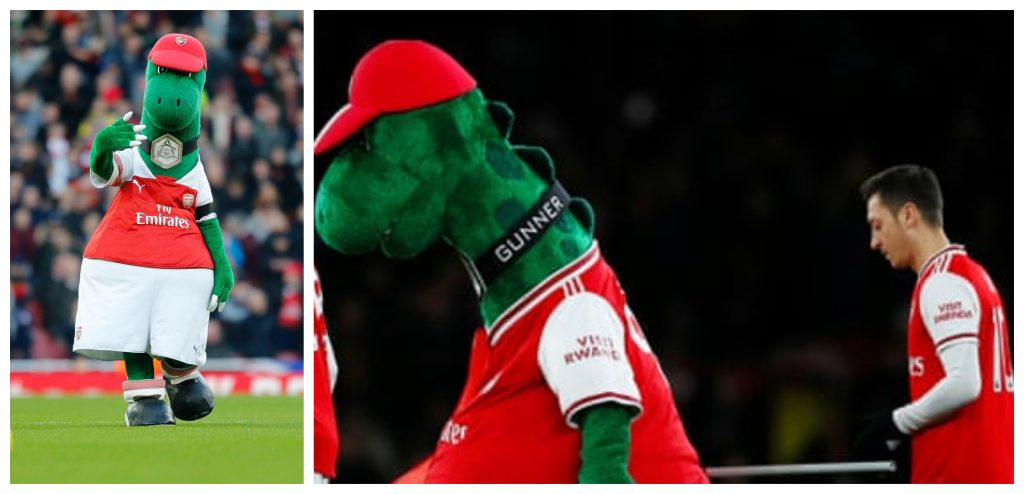 Evading Extinction: Mesut Ozil steps in with a noble gesture to save Gunnersaurus - THE SPORTS ROOM