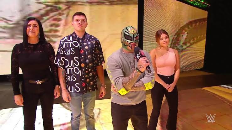 Rey Mysterio opens up on how the Seth Rollins feud has impacted his family - THE SPORTS ROOM