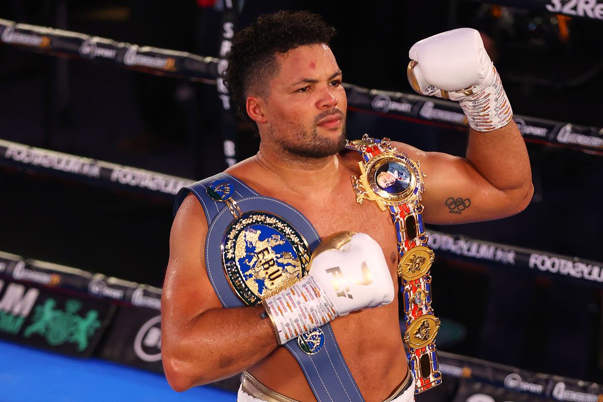 Daniel Dubois sustains gruesome left eye damage against Joe Joyce 4 Daniel Dubois sustains gruesome left eye damage against Joe Joyce - THE SPORTS ROOM