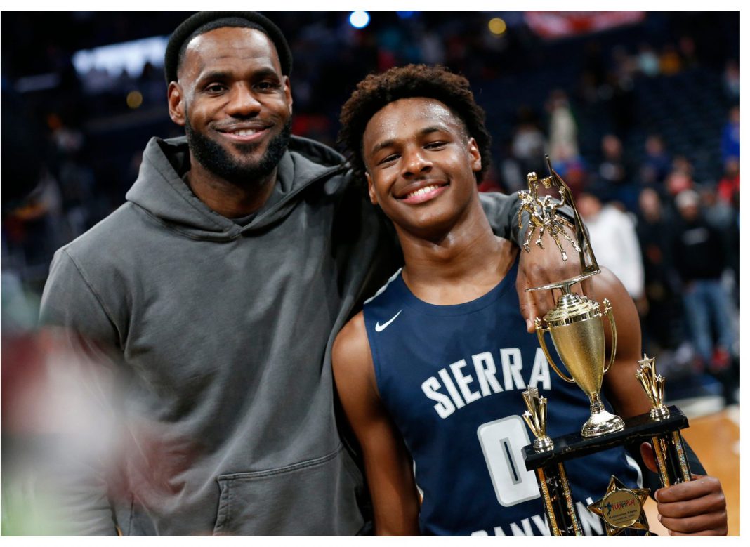 BeFunky-collage - 2020-11-27T064225.894 Skip Bayless Claims LeBron James ‘Earned’ Bronny’s Spot in The Lakers