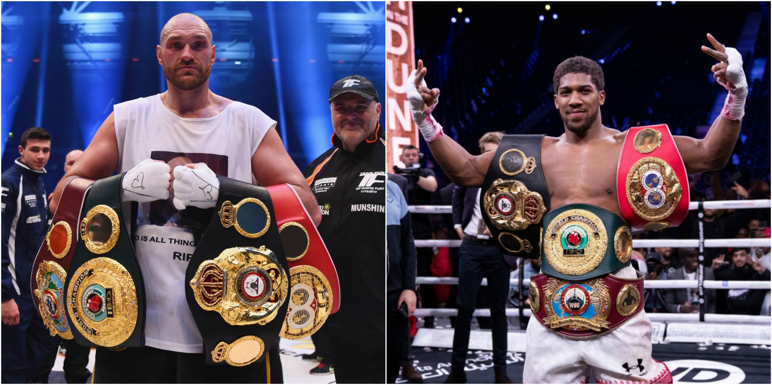Promoter Eddie Hearn claims Tyson Fury has 'laughable' stats compared to Anthony Joshua - THE SPORTS ROOM