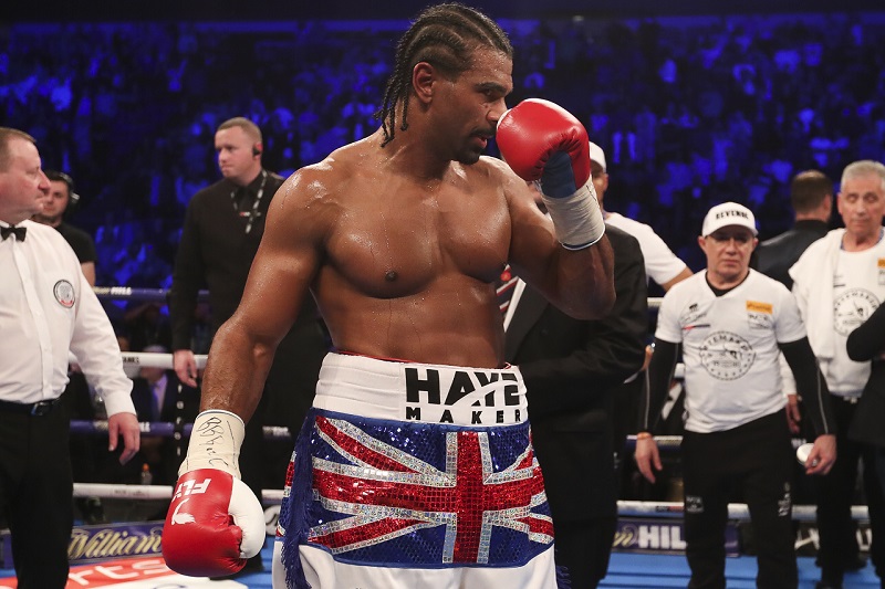 Here's why Dillian Whyte portrays David Haye as the 'biggest bully in boxing' - THE SPORTS ROOM
