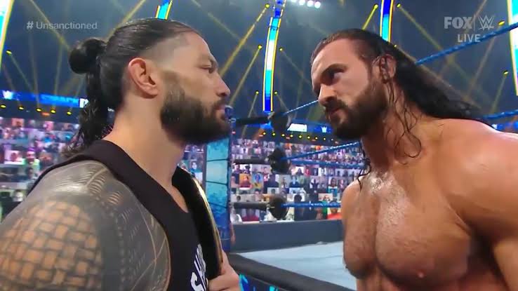 Drew McIntyre has a message for Roman Reigns following WWE Championship win - THE SPORTS ROOM