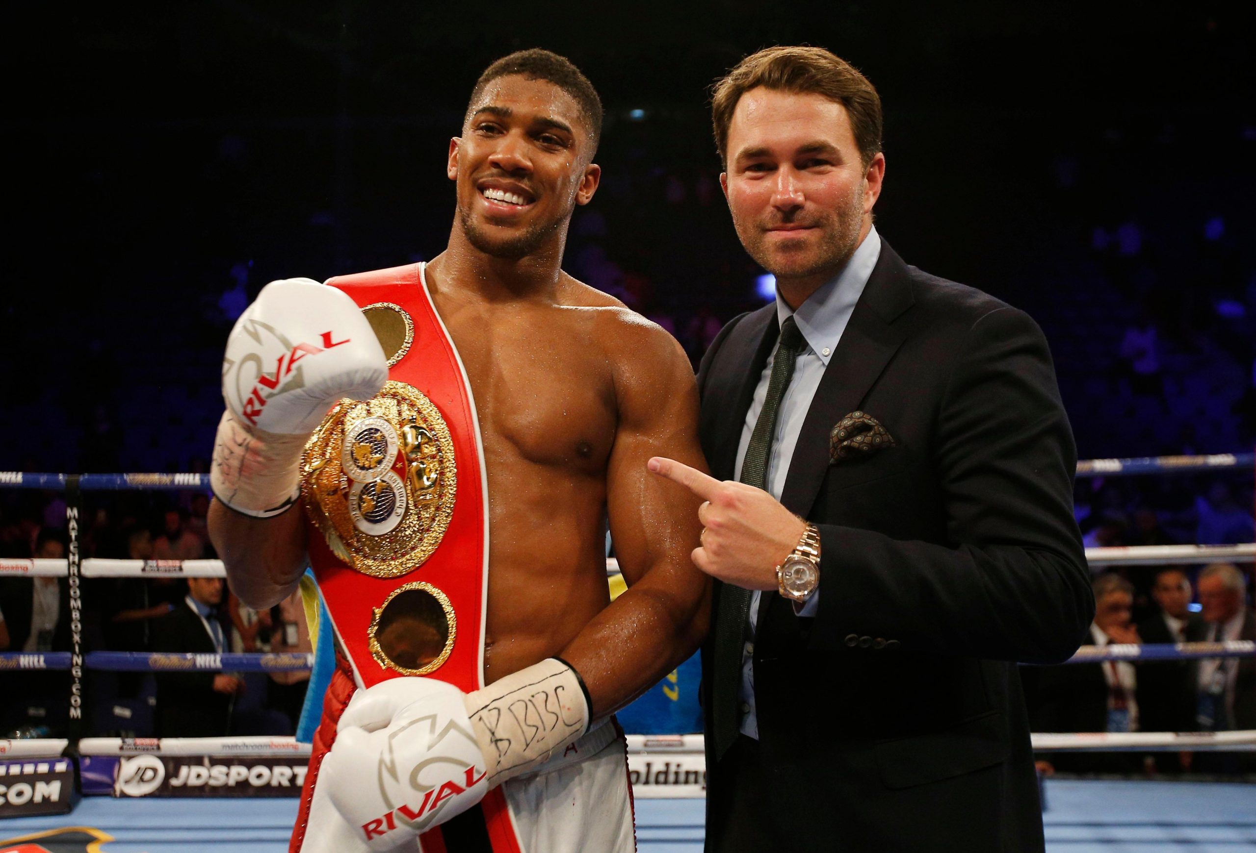 Promoter Eddie Hearn claims Tyson Fury has 'laughable' stats compared to Anthony Joshua 4 Eddie Hearn