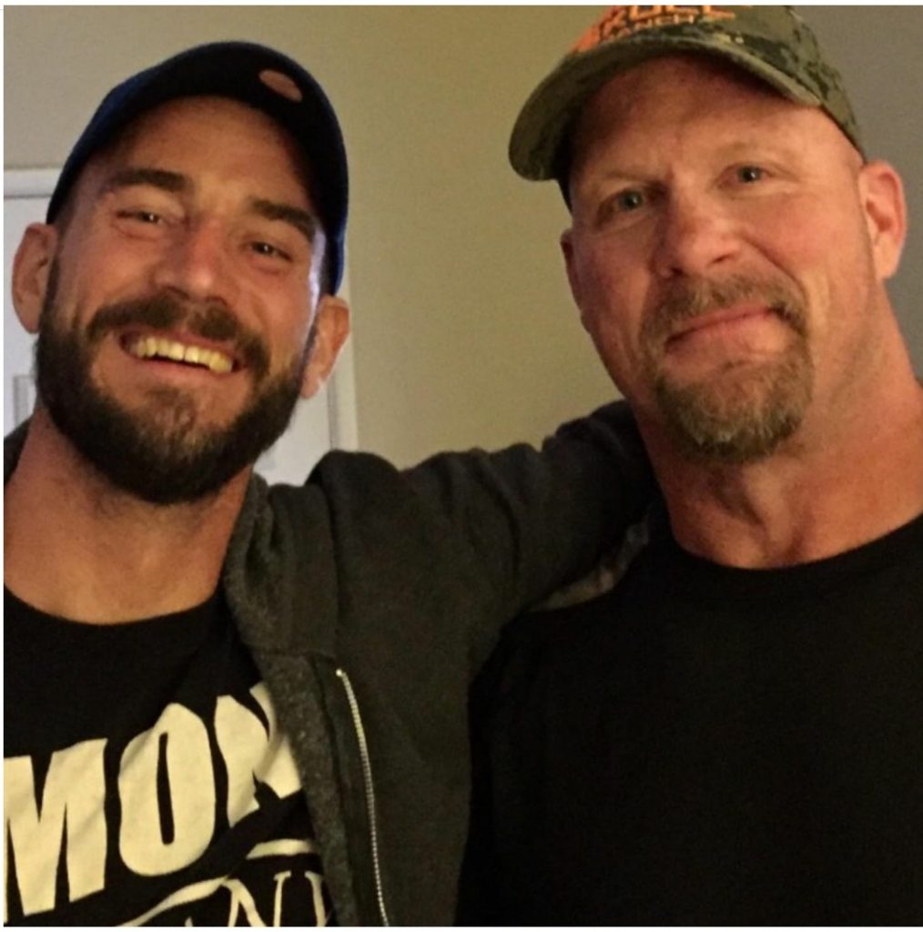 Stone Cold Steve Austin shares a nostalgic post with CM Punk - THE SPORTS ROOM