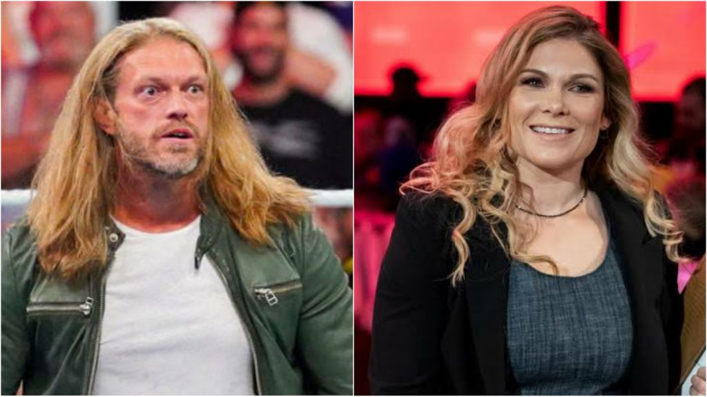 Edge slams a fan for insulting his wife Beth Phoenix 4 Edge