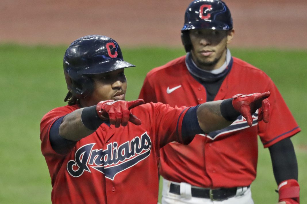 TWINS_INDIANS_BASEBALL_59629780 Cleveland Indians
