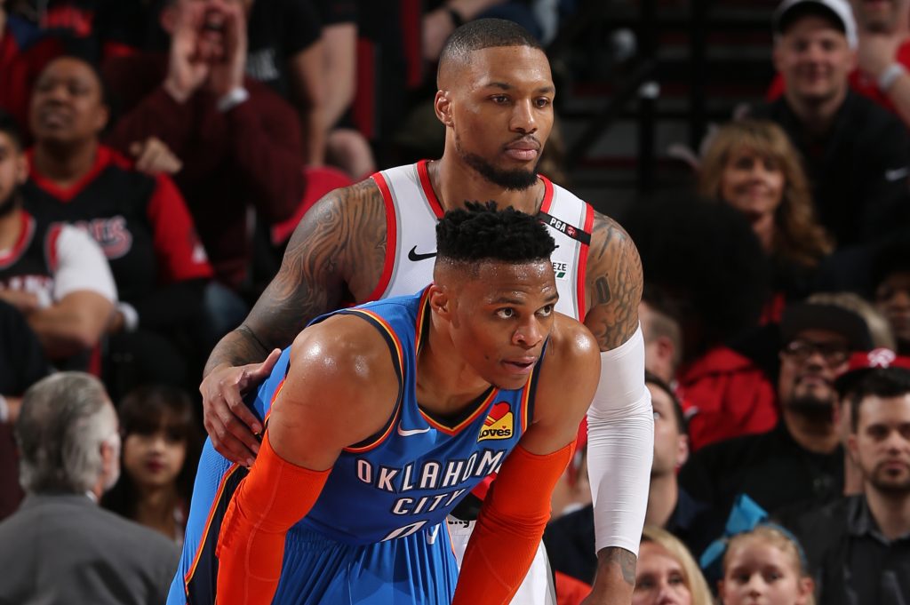 Damian Lillard names Russell Westbrook as his "arch-nemesis" in the NBA 4 Damian Lillard names Russell Westbrook as his "arch-nemesis" in the NBA - THE SPORTS ROOM
