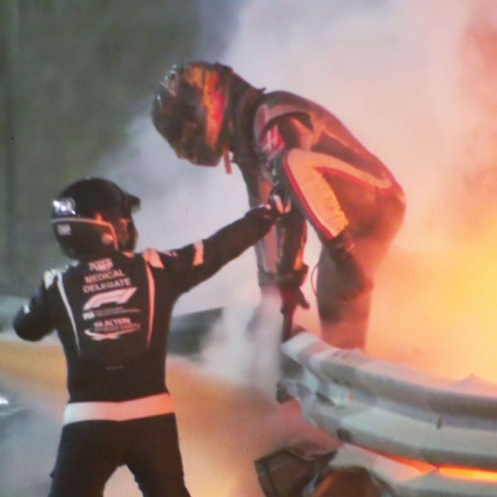 Romain Grosjean wants F1 to conduct better assessment on how accidents impact the brain 2 Romain Grosjean