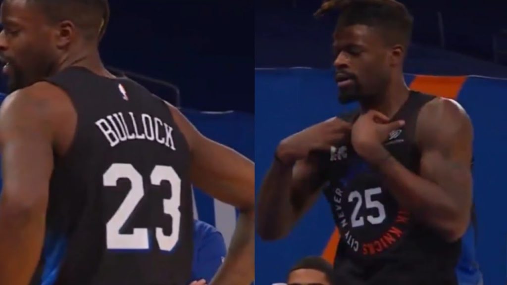 Knicks' Reggie Bullock, Mitchell Robinson accidentally sport the same jersey number against 76ers 3 Knicks
