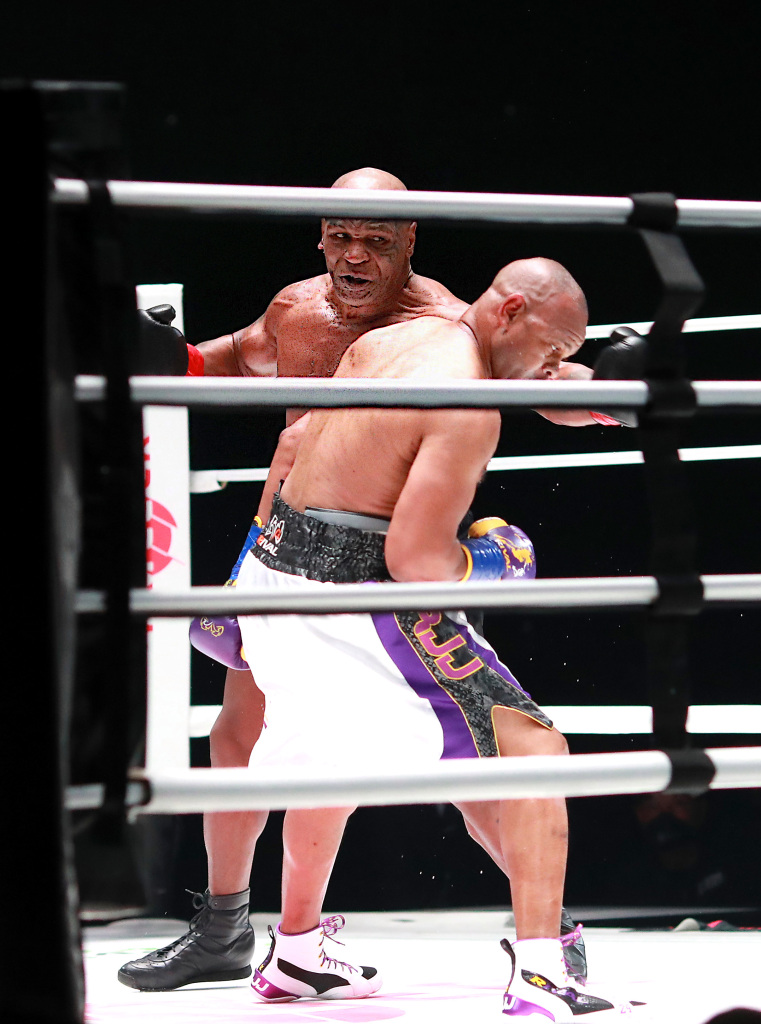 Mike Tyson can be the champion of the world again at 54, claims George Foreman 3 Mike Tyson
