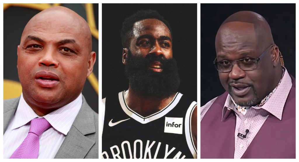 Shaq and Charles Barkley lay into James Harden following mega-deal to Nets 3 Harden