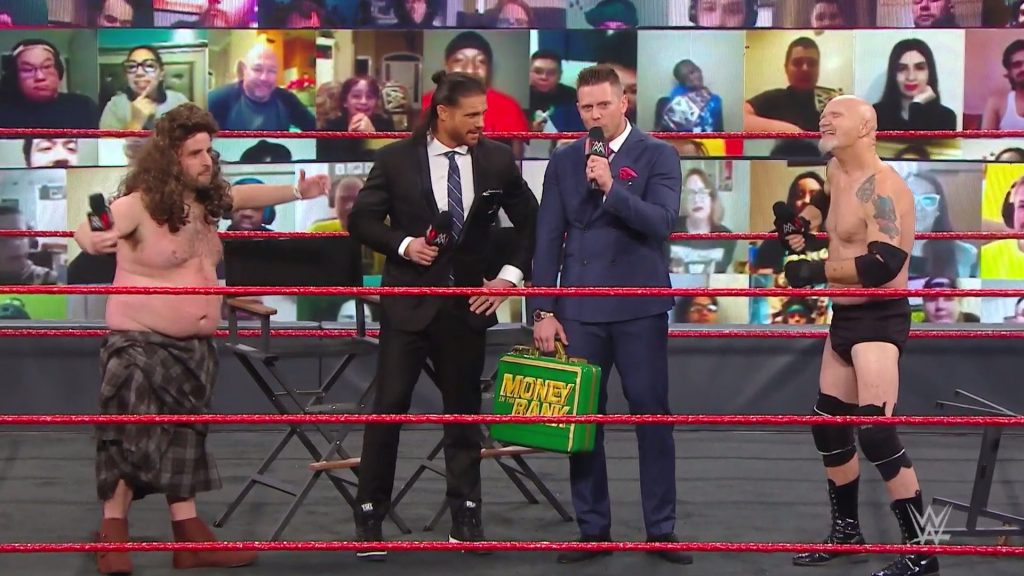 Drew McInfart: David Krumholtz's new avatar appears on WWE Raw - THE SPORTS ROOM