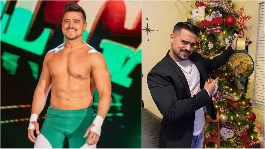 Angel Garza has been crowned the new WWE 24/7 Champion during TikTok USA's live stream - THE SPORTS ROOM