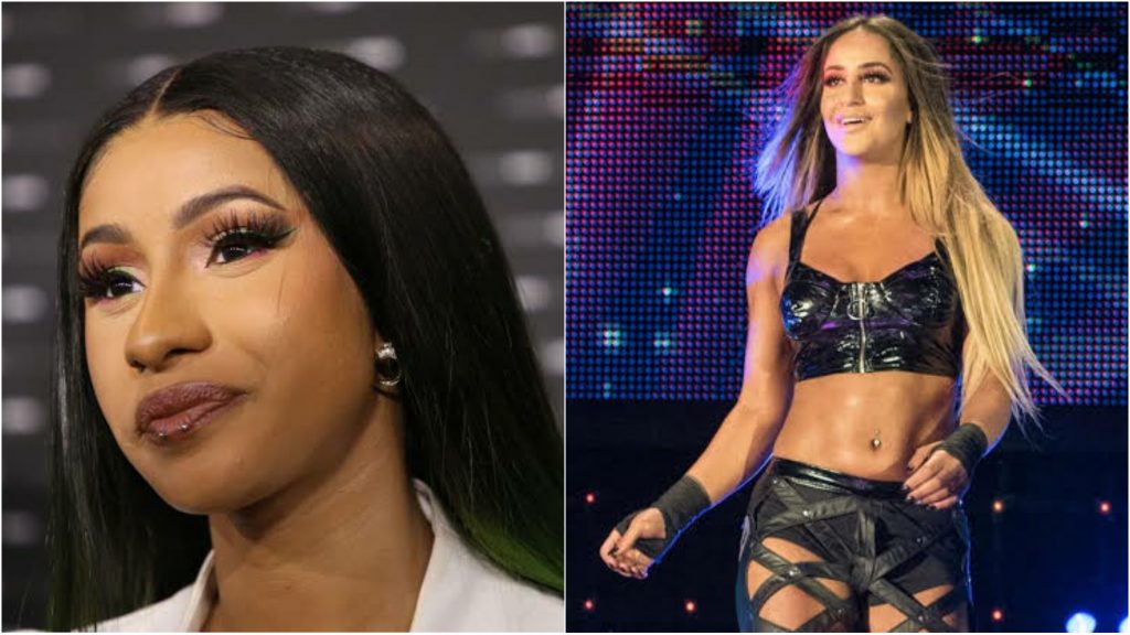 Rapper Cardi B is persuaded by Aliyah to join Robert Stone Brand on NXT 3 Cardi B