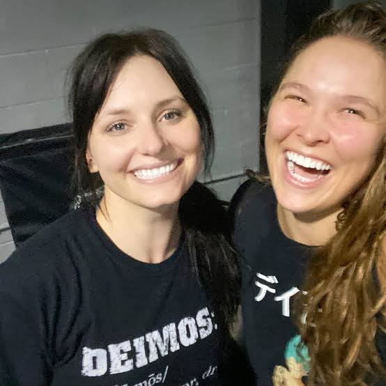 Here's why Teal Piper was spotted training with Ronda Rousey - THE SPORTS ROOM