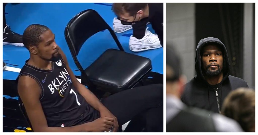 "Free Me": Kevin Durant pulled out mid-game over COVID regulations 3 Durant