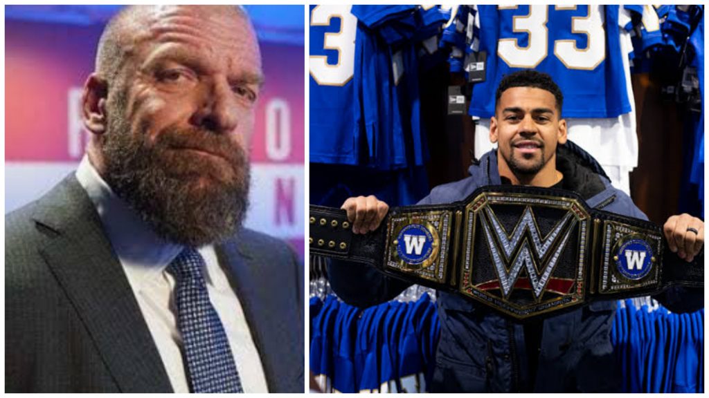 Triple H discusses WWE's tradition of sending championships to winning sports teams 2 Triple H