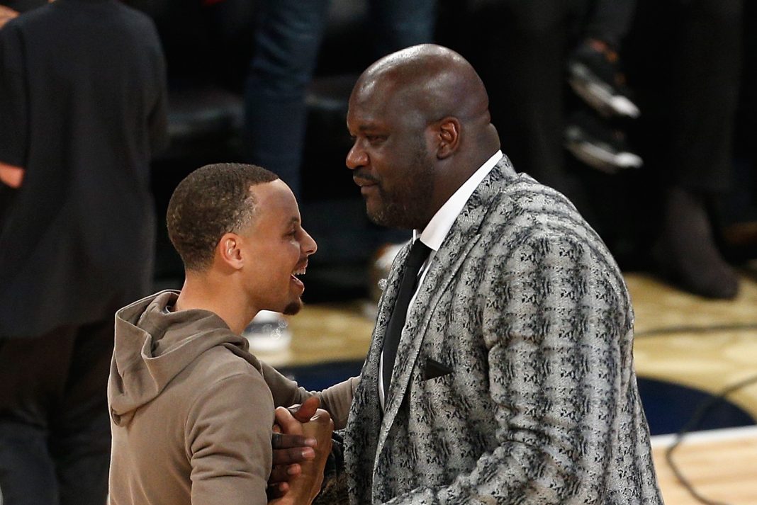 Shaquille-ONeal-and-Stephen-Curry
