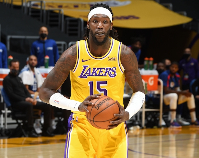 WATCH: Montrezl Harrell steps up with a towering block in OT vs Thunder 3 Harrell