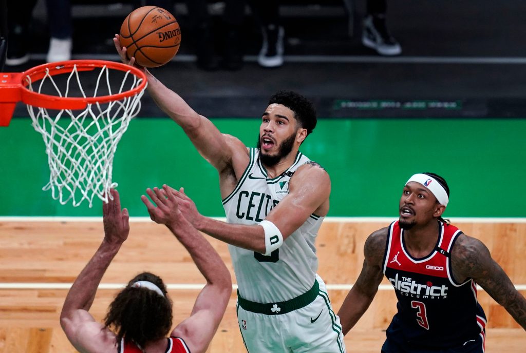 Jayson Tatum scores 50 points to set Celtics' playoff date with the Nets