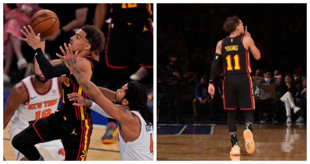 'I was waiting for them F-you chants again', says Trae Young after silencing Knicks crowd with game-winning shot 2 Young