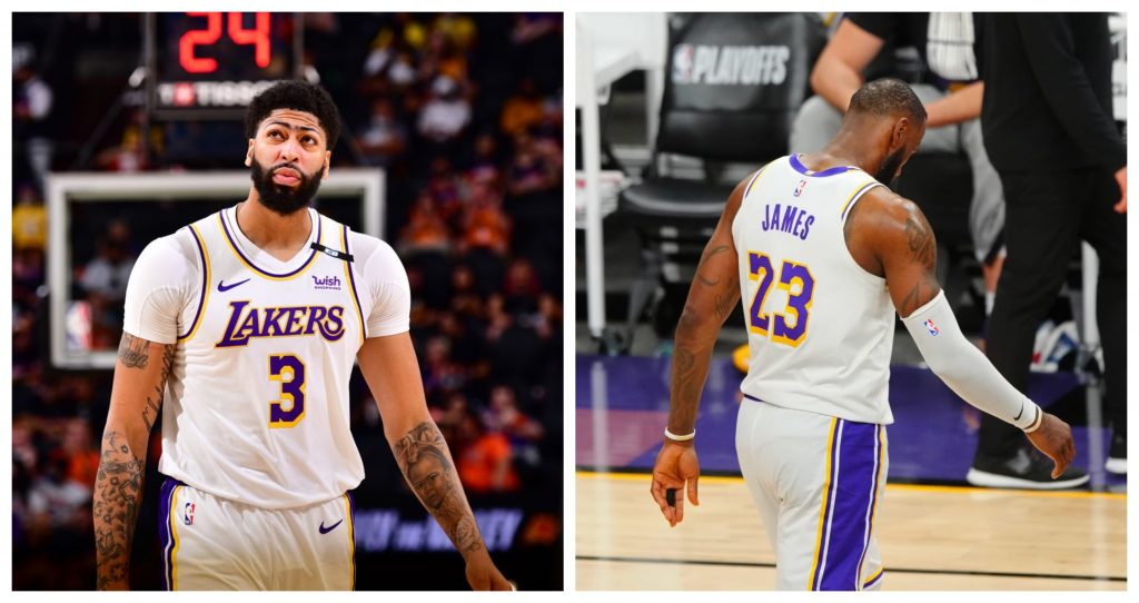 LeBron James pleased with Anthony Davis taking responsibility for Game One loss over Utah Jazz 2 LeBron James pleased with Anthony Davis taking responsibility for Game One loss over Utah Jazz