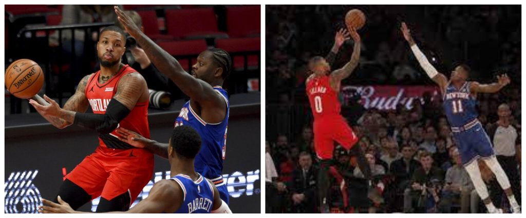 Damian Lillard a trade candidate for New York Knicks 2 New York Knicks eye Damian Lillard trade