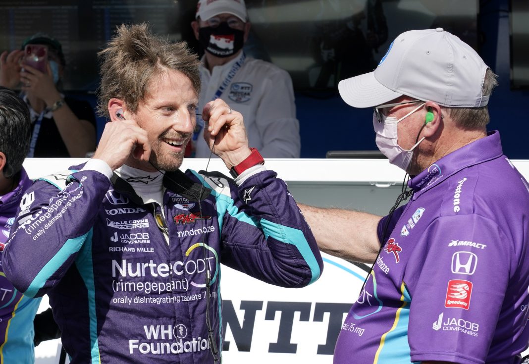 IndyCar: GMR Grand Prix Qualifying Grosjean