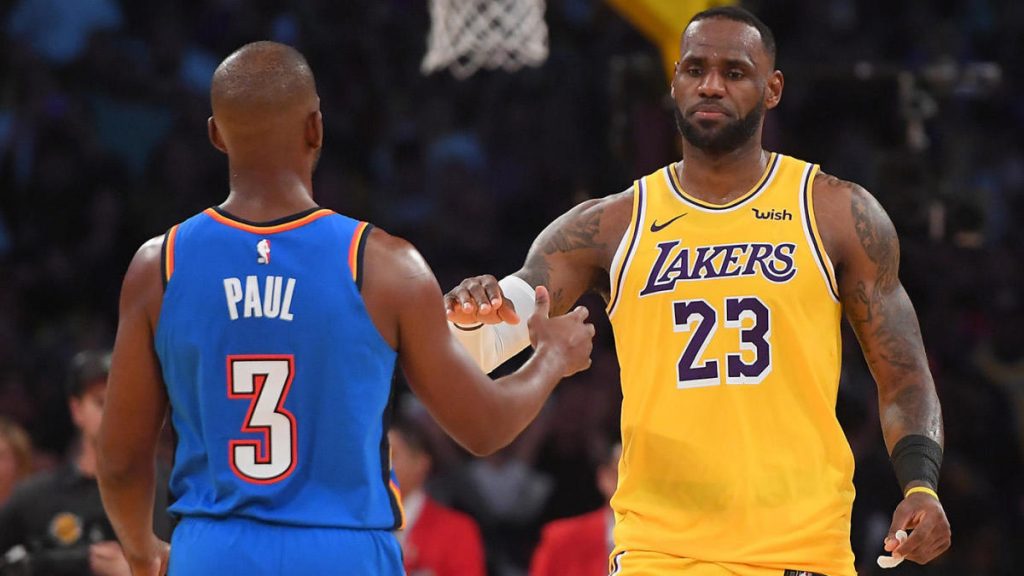 LeBron James aims to bring his A-game against fellow veteran Chris Paul in the first round of playoffs 2 LeBron James aims to bring his A-game against fellow veteran Chris Paul in the first round of playoffs