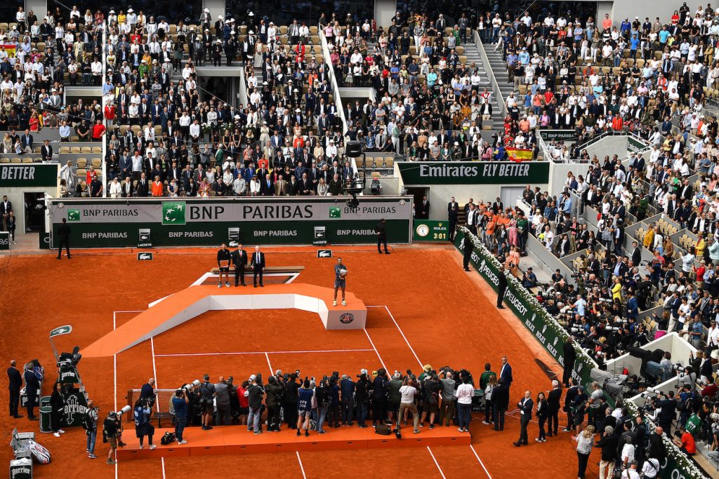 French Open 2021-A limit of 1000 fans to be imposed in Rolland Garros