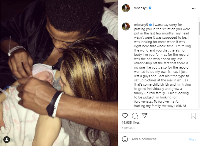 Malik Beasley seeks forgiveness from wife following Larsa Pippen fiasco 4 Malik Beasley seeks forgiveness from wife following Larsa Pippen fiasco - THE SPORTS ROOM