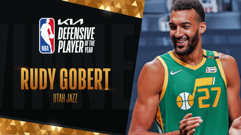 Rudy Gobert wins NBA Defensive Player Of The Year Award for the third time 2 Rudy Gobert wins NBA Defensive Player Of The Year Award for the third time