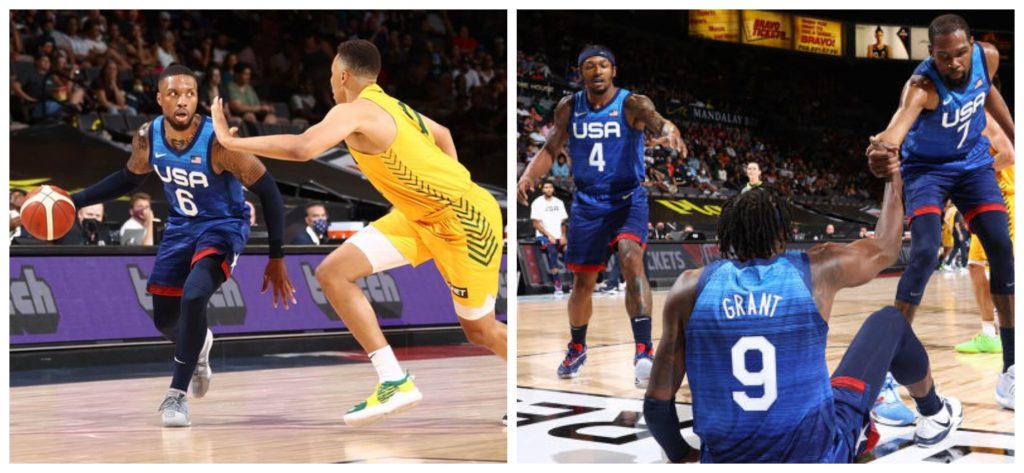 Team USA go 0-2 ahead of Olympics following another shock defeat against Australia 
